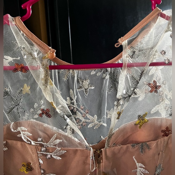 Sequin mesh dress - Picture 4 of 5